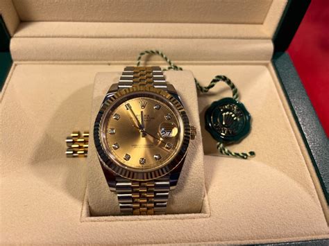 Vendesi Rolex Datejust Stahl Gelbgold 750 Diamanten